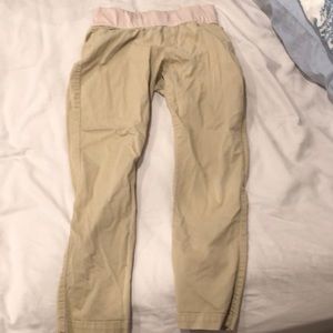 Gap maternity Khaki pants